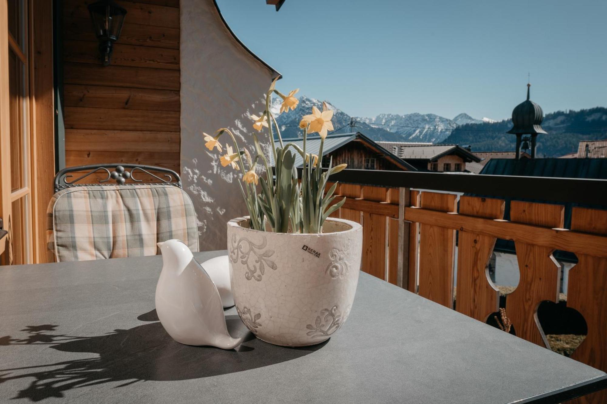 Landhaus Mucha - Ferienwohnungen - Naturpark Partner Bolsterlang Esterno foto